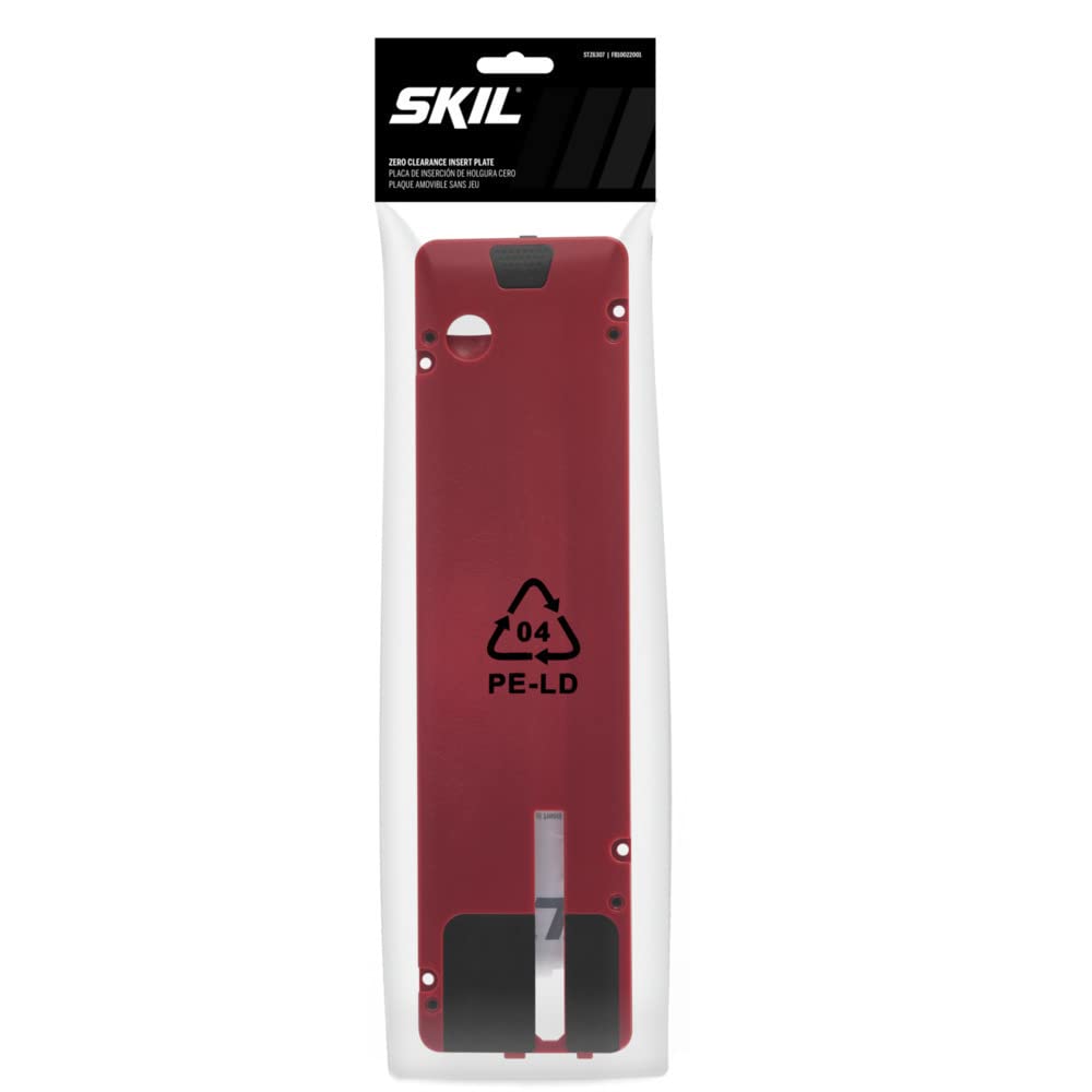 SKIL Zero Clearance Table Saw Insert Plate for SKIL Table Saw TS6307-00 - STZ6307, Multicolor
