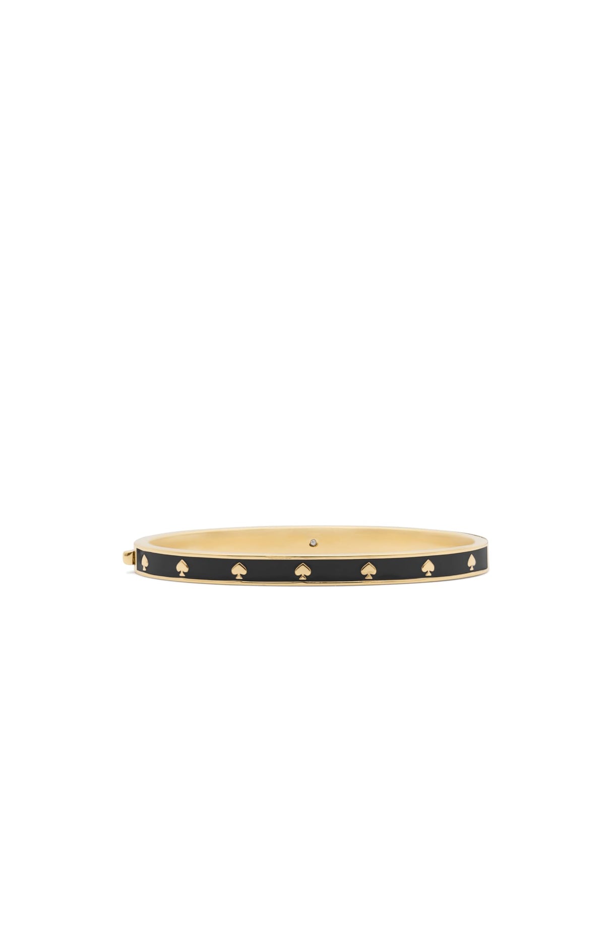 kate spade new york Spot The Spade Enamel Hinged Bangle