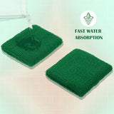 Bememo 6 Pcs Neon Sports Sweatbands Set Paris Sports Competitions Sweatbands 2 Headband 4 Wristbands Breathable Terry Cloth Athletic Bands for Basketball Tennis Costumes Cosplay