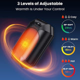 AI Hand Warmers Rechargeable 2 Pack,Portable Electric Hand Warmer Reusable,AI Hand Warmer for Outdoor Golf Hunting Camping Accessories,Warm Winter Gifts for Men Women Kids