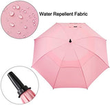 G4Free 47/54/62/68 Inch Automatic Open Golf Umbrella Oversize Extra Large Double Canopy Vented Windproof Waterproof Stick Umbrellas