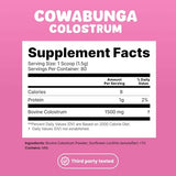 SonoHealth Cowabunga Colostrum - Premium, Pure & Unaltered Colostrum Powder Supplement - for Immune Support, Gut Health, Muscle Recovery & Wellness - Kosher & Halal Certified Calostro