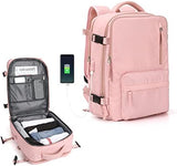 WONHOX Large Travel Backpack Carry on Flight Approved Laptop Work Business Backpack for Women Men Mochila de Viaje
