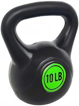 Wide Grip 3-Piece Kettlebell Exercise Fitness Weight Set, Include 5 lbs, 10 lbs, 15 lbs and 20 lbs, Set of 3 or Set of 4