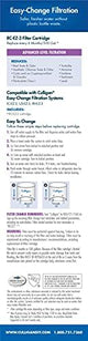 Culligan RC Change Advanced Water Filtration Replacement Cartridge, 500 Gallons, EZ-3 (Better), Color