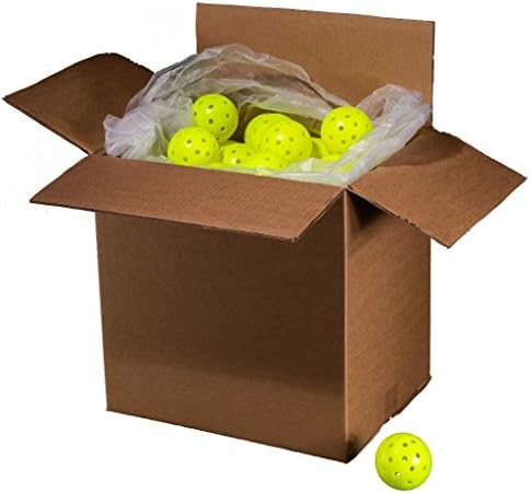 Franklin Sports X-40 Outdoor Pickleballs - Official Ball of USA Pickleball, APP Tour + Pickleball US Open - 3 Packs, 12 Packs, 36 Pickleball Buckets, 50, 100 + 400 Bulk Packs of Regulation Pickleballs