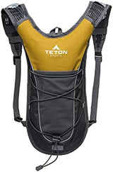 Teton Trailrunner Hydration Backpack, Hydration Pack for Hiking, Running, Cycling, Biking. Lightweight Vest for Men and Women. Sewn-in Rain Cover, 2L Water Bladder Included