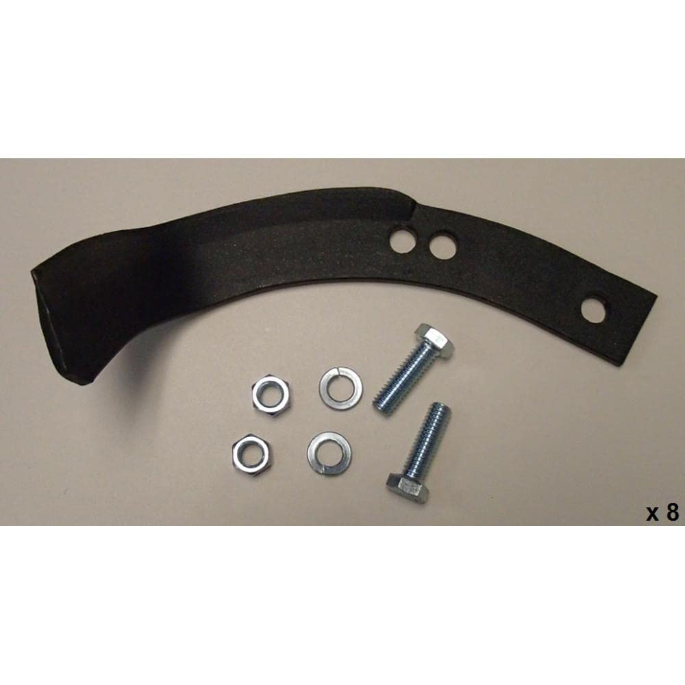 1901118 Replacement Troy-Bilt Tiller Tine Set w/Hardware fits Horse/Pony