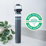 Aquasana Water Filter for Sink Faucet - Reduces 99% of 78 Contaminants Including Chlorine & Lead from Tap Water - Under Sink Filtration - Claryum Direct Connect