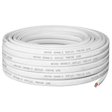 16 Gauge Marine Wire 16 AWG Duplex Marine Grade Wire,50ft Tinned Copper Boat Electrical Cable for Boat/Automotive/RV/Camper/Trailer Outdoor Use