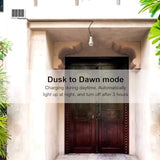 Dusk to Dawn Solar Light Bulbs for Indoor Home and Chieken Coop, Portable Solar LED Bulb Lights for Camping Tent Emergency, 2-Pack