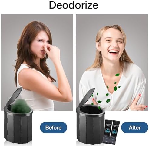 TRIPTIPS Camping Toilet Chemicals 20g /Pack Quick Super Absorb, Eco Gel for Portable Toilet Chemicals Deodorant, Pee Powder for Camping Portable Toilets Gel