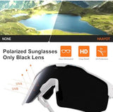 HAAYOT Polarized Sports Sunglasses for Men Women Youth Baseball Cycling Running Softball Biking Glasses 5 Lenses