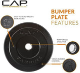 CAP Barbell Rubber Olympic Bumper Plate | Multiple Options/Colors