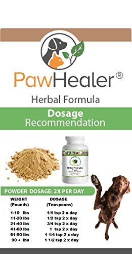PawHealer Trachea Support Dog Cough Remedy - Used for Loud, honking Cough - 50 Grams/Powder