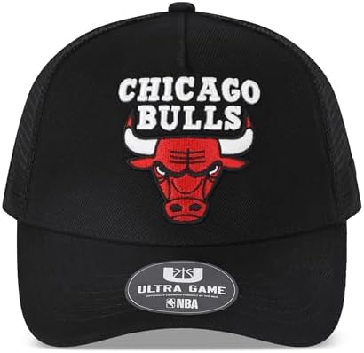 Ultra Game Men's NBA Official Snap Back All Around The World Trucker Baseball Cap Hat