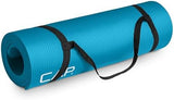 CAP Barbell 1/2-Inch High Density Exercise Yoga Mat with Strap | Multiple Options
