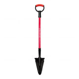 ZIKUPOL Root Shovel Garden Spade Shovel with Double Serrated Blades for Trenching, Digging,Planting,Metal Detecting,46 Inches