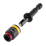 Malco C-RHEX MSHC 1/4" & 5/16" SAE 2-Pack, Cleanable, Reversible, Magnetic Impact Rated Hex Chuck Driver
