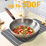 Sink Protectors for Kitchen Sink 16x12 & 18x12 & 19x13 & 24x12.5 & 26x14 & 28x14 & 29x15,Silicone Kitchen Sink mats Protector for Bottom of Farmhouse Sink(26"x14"Rear Drain Gray)