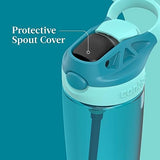 Contigo Aubrey Leak-Proof Spill-Proof Water Bottle, 20oz, Juniper Jade