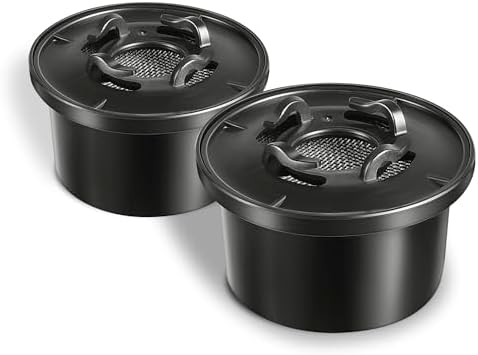 Bluevua Dual-Pack Remineralization Filters, One-Year Set for RO100ROPOT, Alkaline for Reverse Osmosis Filter, Remineralize and Increase pH for Pure Drinking Water