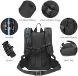 CVLIFE Tactical Hydration Pack 3L - Lightweight Water Bag With Bladder for Men Women, Heavy Duty Molle Backpack for Hiking, Cycling, Running, Hunting