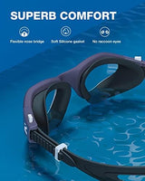 ZIONOR Swim Goggles, G1 SE Swimming Goggles Anti-Fog for Adult Men Women