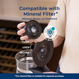 Bluevua Reverse Osmosis Water Filter Replacement Carafes, Replacement Jar for Ropot100 Countertop Water Purifier-1700ML