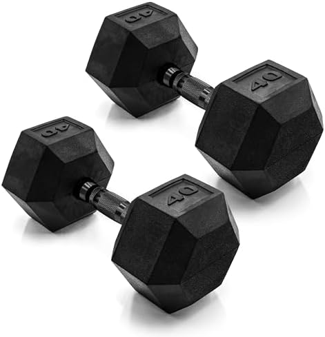 CAP Barbell Coated Dumbbell Weight | Multiple Options Pairs & Sets