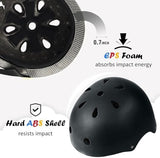 Kids Bike Helmet, Adjustable and Multi-Sport, from Toddler to Youth, 3 Sizes