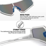 STORYCOAST Polarized Sports Sunglasses for Men Women,Driving Fishing Cycling Mountain Bike Sunglasses UV400 Protection
