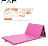 CAP Barbell All Purpose Folding Anti Tear Exercise Training Aerobic Fitness Gym & Gymnastics Balance Mat | Multiple colors
