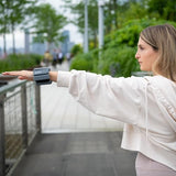 Weighted Bangles – Adjustable Ankle and Wrist Weights for Women & Men – Set of Ankle Weights 2 lbs (1 lb Each Wrist Weight) | Weighted Arm Bands for Pilates, Yoga, Running & Walking