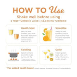 99% Pure Organic Turmeric Juice by The Ginger People – Digestive Health, Premium Quality, 32 Fl oz Bottle (Pack of 1)