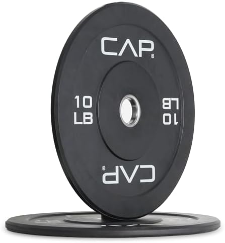 CAP Barbell Rubber Olympic Bumper Plate | Multiple Options/Colors