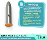 Snap Caps Training Dummy Rounds Practice Safe Loading Firing Close to Real Weight
