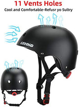 Kids Bike Helmet,Toddler Skateboard Helmets for Ages 2-3-5-8-14 Years Boys Girls，Adjustable Multi-Sport Bicycle Skateboarding Football Roller Skating Scooter Rollerblade Balance Bike Helmet