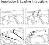 WOOWAVE Canoe Carrier Deluxe Carrier Kit Universal Soft Standard Foam Block for Roof Racks Car-Top Replacement with Tie-Downs, 6 inches