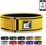 Self-Locking Weight Lifting Belt - Premium Weightlifting Belt for Serious Functional Fitness, Weight Lifting, and Olympic Lifting Athletes - Lifting Support for Men and Women - Deadlift Training Belt