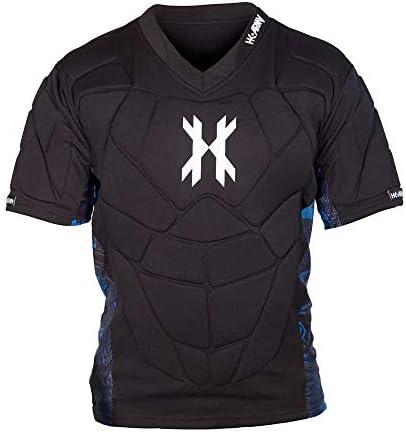 HK Army Crash Chest Protector - High-Impact Protective Gear for Paintball & Airsoft - Lightweight Safety Armor Vest - Black, Size XS/S