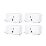 THIRDREALITY Smart Plug Gen3 4 Pack,Precise Real-time Power Meter,15A Outlet, Enhanced Zigbee Repeater,ETL Certified,ZigBee Hub Needed,Work with Home Assistant,Compatible Echo Devices and SmartThings