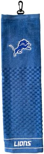 Team Golf NFL Embroidered Golf Towel, Checkered Scrubber Design, Embroidered Logo
