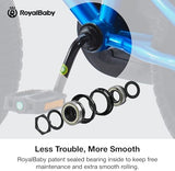 RoyalBaby Kids Bike EZ Freestyle Training Free Balance to Pedal Easy Learning Bicycle, 12-18 Inch for Toddlers to Big Kids