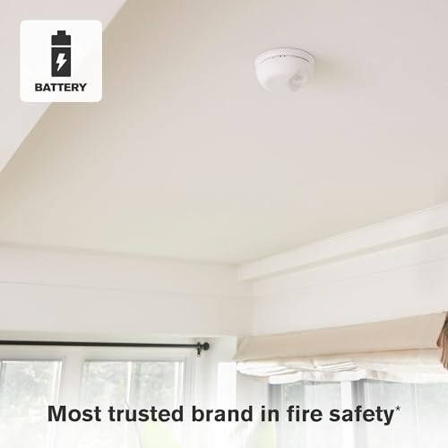 First Alert SMICO110, 10-Year Battery Combination Smoke & Carbon Monoxide Alarm, 1-Pack