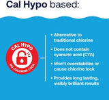 HTH 52040B Swimming Pool Care Shock Ultra, Swimming Pool Chemical, Cal Hypo Formula, 1lb (6 Pack)