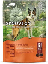 Synovi G4 Dog Joint Supplement Chews for Dogs of All Ages, Sizes and Breeds-60 Chews