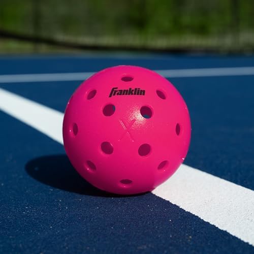 Franklin Sports X-40 Outdoor Pickleballs - Official Ball of USA Pickleball, APP Tour + Pickleball US Open - 3 Packs, 12 Packs, 36 Pickleball Buckets, 50, 100 + 400 Bulk Packs of Regulation Pickleballs