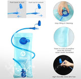 Hydration Backpack with 2L Water Bladder for Cycling, Water Backpack for Hiking Running, Lightweight Hydration Pack