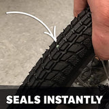 Slime 10204 Bike Tube Puncture Repair Sealant with Pump, Prevent and Repair, suitable for all Bicycles, 1 Gallon bottle